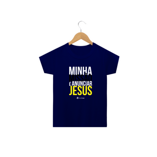 Nome do produtoCamiseta Infantil Phelippe Luz - Minha Missão 2