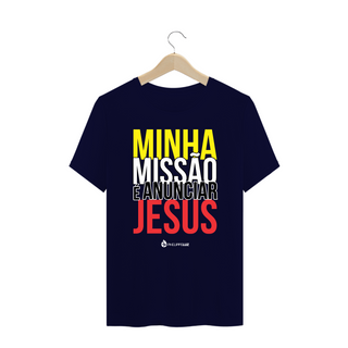 Nome do produtoCamiseta Plus Size Phelippe Luz - Minha Missão