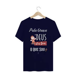 Nome do produtoCamiseta Plus Size  Claudia Bastos - Pela Graça de Deus