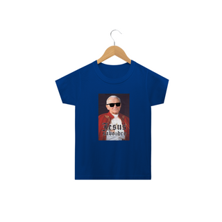 Nome do produtoCamiseta Infantil Felipe D'Aloia - Jesus Save Bro