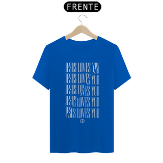 Nome do produtoCamiseta Masculina Felipe D'Aloia - Jesus Loves You