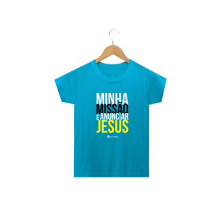 Nome do produtoCamiseta Infantil Phelippe Luz - Minha Missão 2