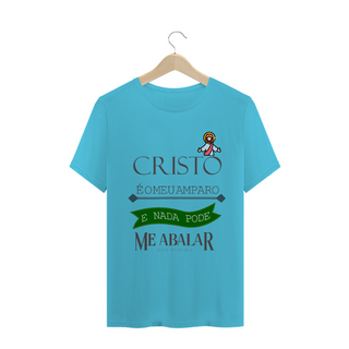 Nome do produtoCamiseta Masculina Rose Teixeira - Cristo é Meu Amparo