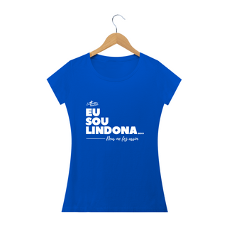 Nome do produtoCamiseta Feminina Forró Santíssima Trindade - Eu Sou Lindona