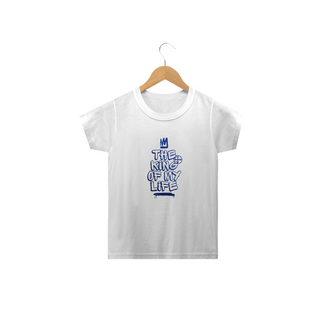 Nome do produtoCamiseta Infantil Felipe D'Aloia - The King of My Life