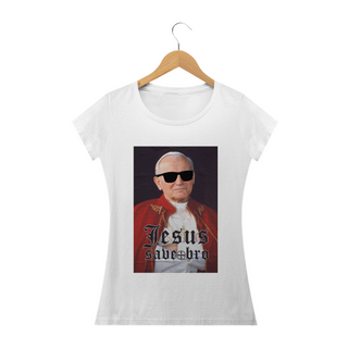 Nome do produtoCamiseta Feminina Felipe D'Aloia - Jesus Save Bro