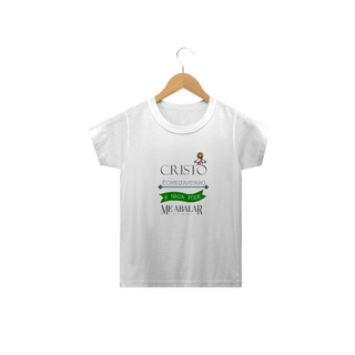 Nome do produtoCamiseta infantil Rose Teixeira - Cristo é Meu Amparo