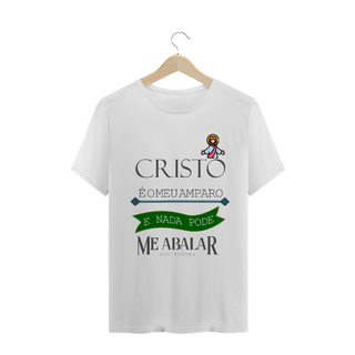 Nome do produtoCamiseta Masculina Rose Teixeira - Cristo é Meu Amparo