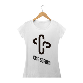 Nome do produtoCamiseta Feminina Cris Soares - CS em cruz