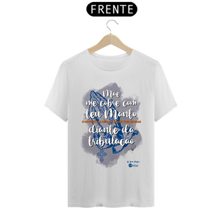 Nome do produtoCamiseta Masculina Ellielthon Douglas - Mãe me Cobre com Teu Manto [O Bom Pastor]