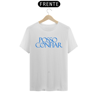 Nome do produtoCamiseta Masculina Claudia Bastos - Posso Confiar