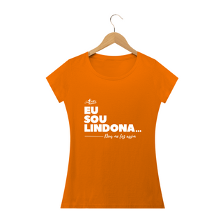 Nome do produtoCamiseta Feminina Forró Santíssima Trindade - Eu Sou Lindona