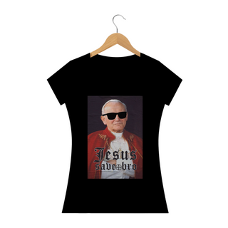 Nome do produtoCamiseta Feminina Felipe D'Aloia - Jesus Save Bro