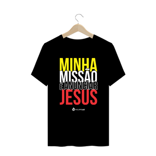 Nome do produtoCamiseta Plus Size Phelippe Luz - Minha Missão