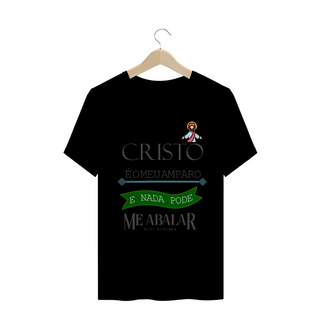 Nome do produtoCamiseta Masculina Rose Teixeira - Cristo é Meu Amparo