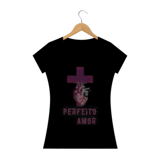 Nome do produtoCamiseta Feminina Keuã Lemes - Perfeito Amor