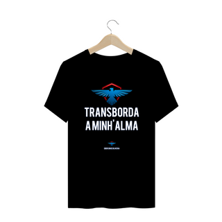 Nome do produtoCamiseta Plus Size Ederson de Oliveira - Transborda Minha Alma