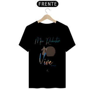 Nome do produtoCamiseta Masculina Claudia Bastos - Meu Redentor Vive