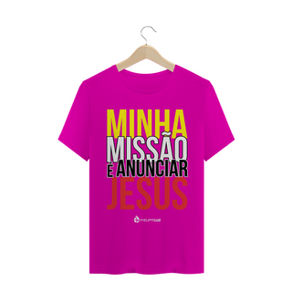 Nome do produtoCamiseta Masculina Phelippe Luz - Minha Missão