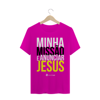 Nome do produtoCamiseta Masculina Phelippe Luz - Minha Missão 2