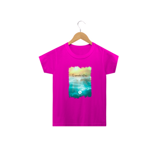 Nome do produtoCamiseta Infantil Gabriel Dilins - O caminho é Deus