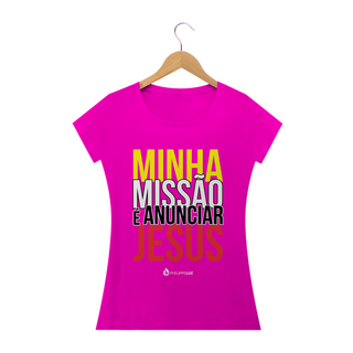 Nome do produtoCamiseta Feminina Phelippe Luz - Minha Missão