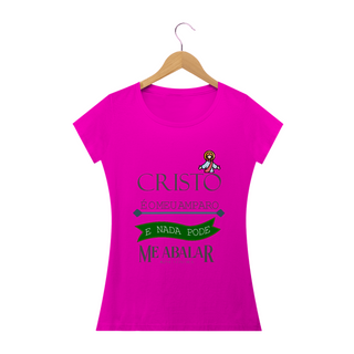 Nome do produtoCamiseta Feminina Rose Teixeira - Cristo é Meu Amparo