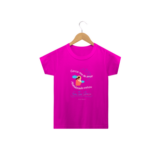 Nome do produtoCamiseta Infantil Rose Teixeira - Cerca-me de Amor