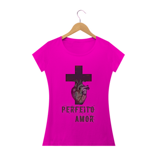 Nome do produtoCamiseta Feminina Keuã Lemes - Perfeito Amor