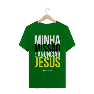 Nome do produtoCamiseta Masculina Phelippe Luz - Minha Missão 2