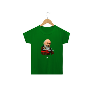 Nome do produtoCamiseta Infantil Gabriel Dilins - Quem vive a Caridade