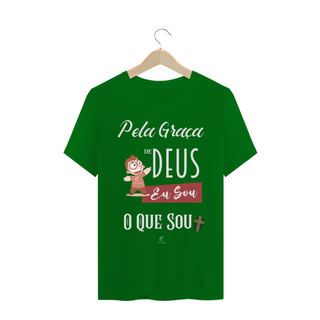 Nome do produtoCamiseta Masculina Claudia Bastos - Pela Graça de Deus