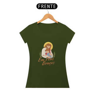 Nome do produtoCamiseta Feminina Lucas Porto - Em Teus Braços