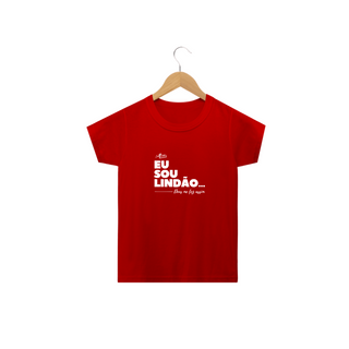 Nome do produtoCamiseta Infantil Forró Santíssima Trindade - Eu sou lindão