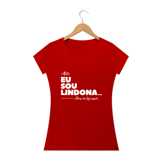 Nome do produtoCamiseta Feminina Forró Santíssima Trindade - Eu Sou Lindona