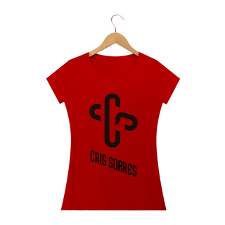 Nome do produtoCamiseta Feminina Cris Soares - CS em cruz