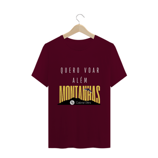 Nome do produtoCamiseta Masculina Gabriel Dilins - Quero Voar Além Montanhas