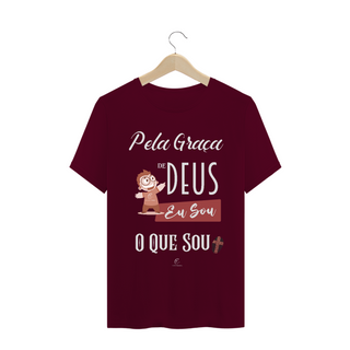 Nome do produtoCamiseta Masculina Claudia Bastos - Pela Graça de Deus