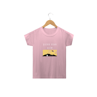 Nome do produtoCamiseta Infantil Gabriel Dilins - Quero Voar Além montanhas