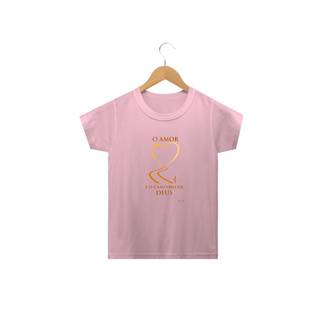 Nome do produtoCamiseta infantil Instrumento de Paz - O Caminho de Deus