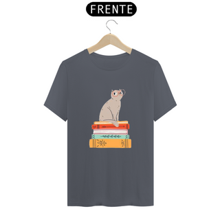 Nome do produtoT Shirt Unissex Cats and Books