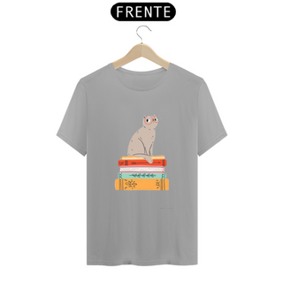 Nome do produtoT Shirt Unissex Cats and Books