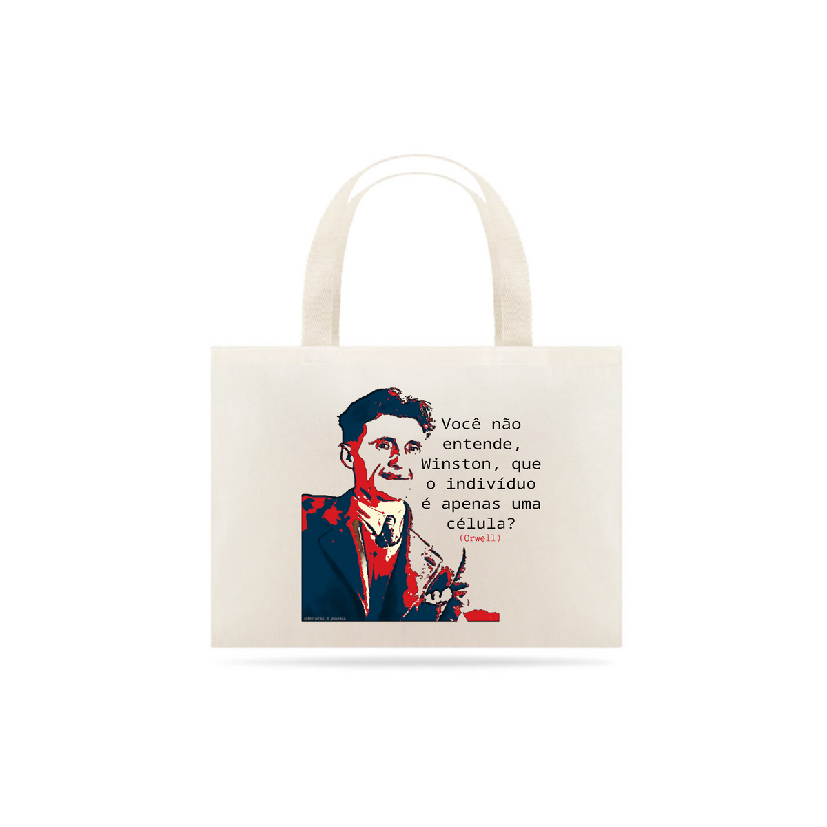 Nome do produto: Ecobag Orwell 1984