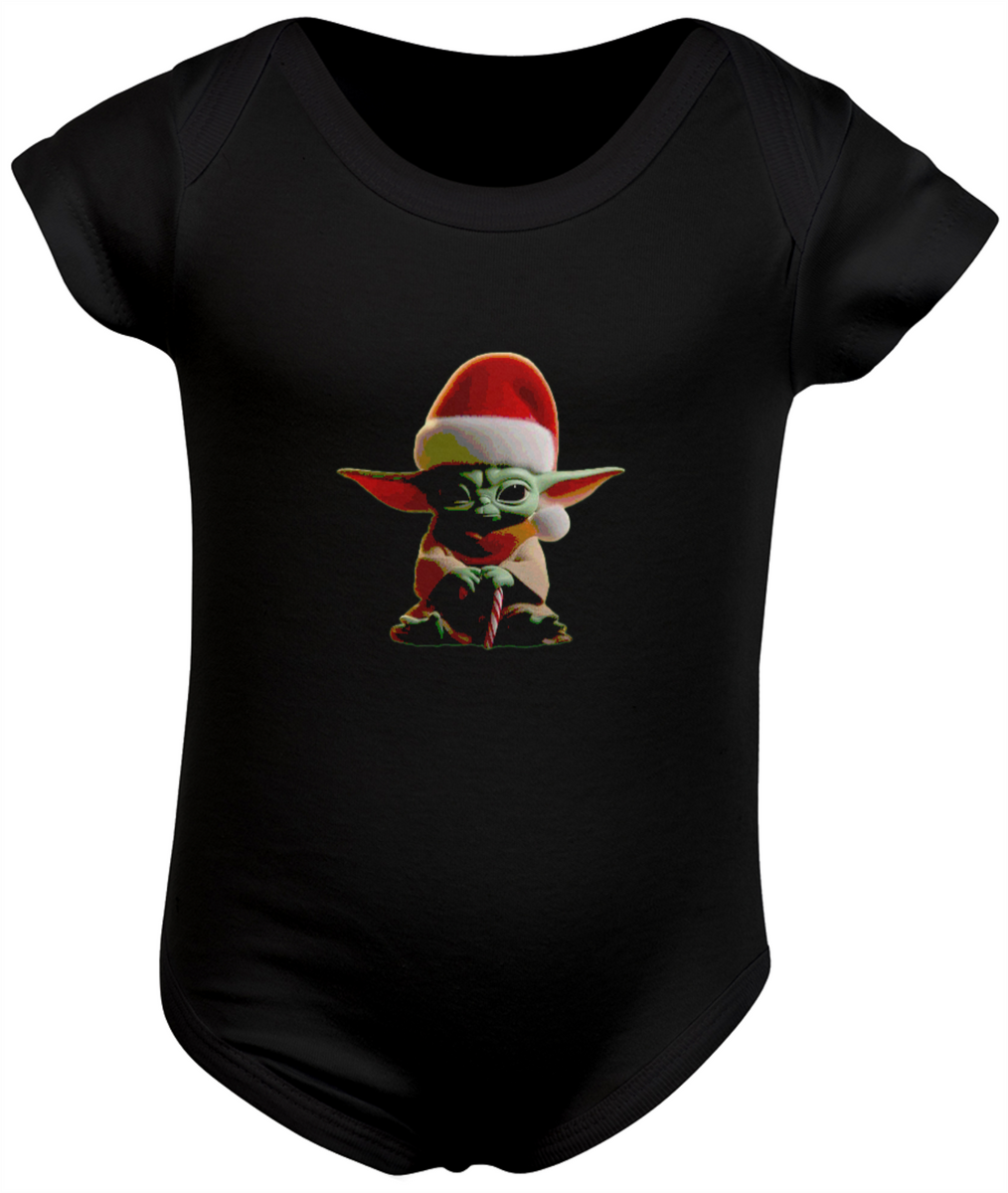 Nome do produto: Body Infantil Yoda Baby Natalino