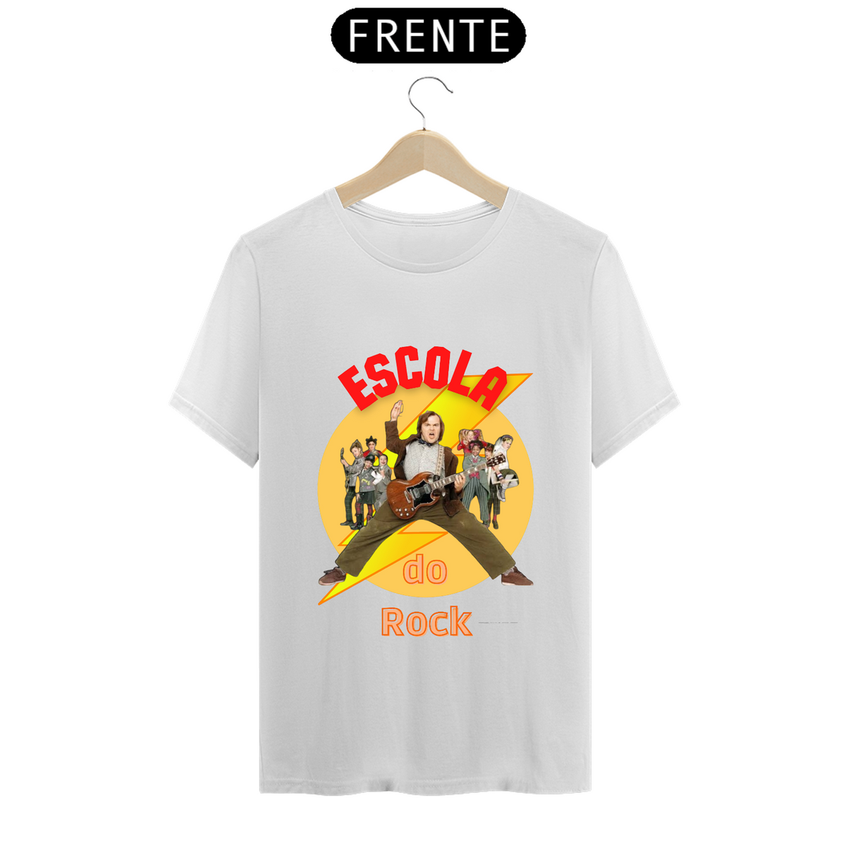 Nome do produto: T Shirt Escola do Rock