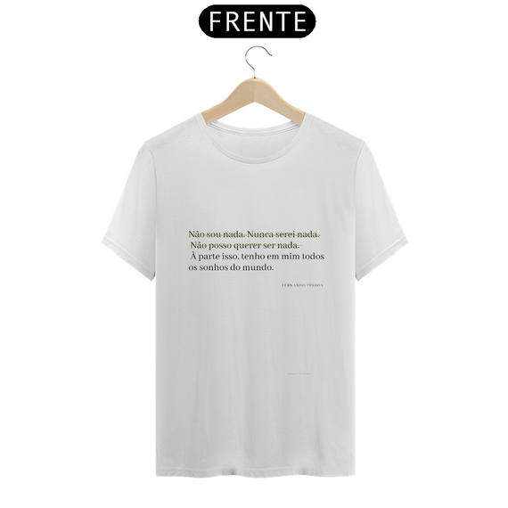 T Shirt Unissex Fernando Pessoa 2