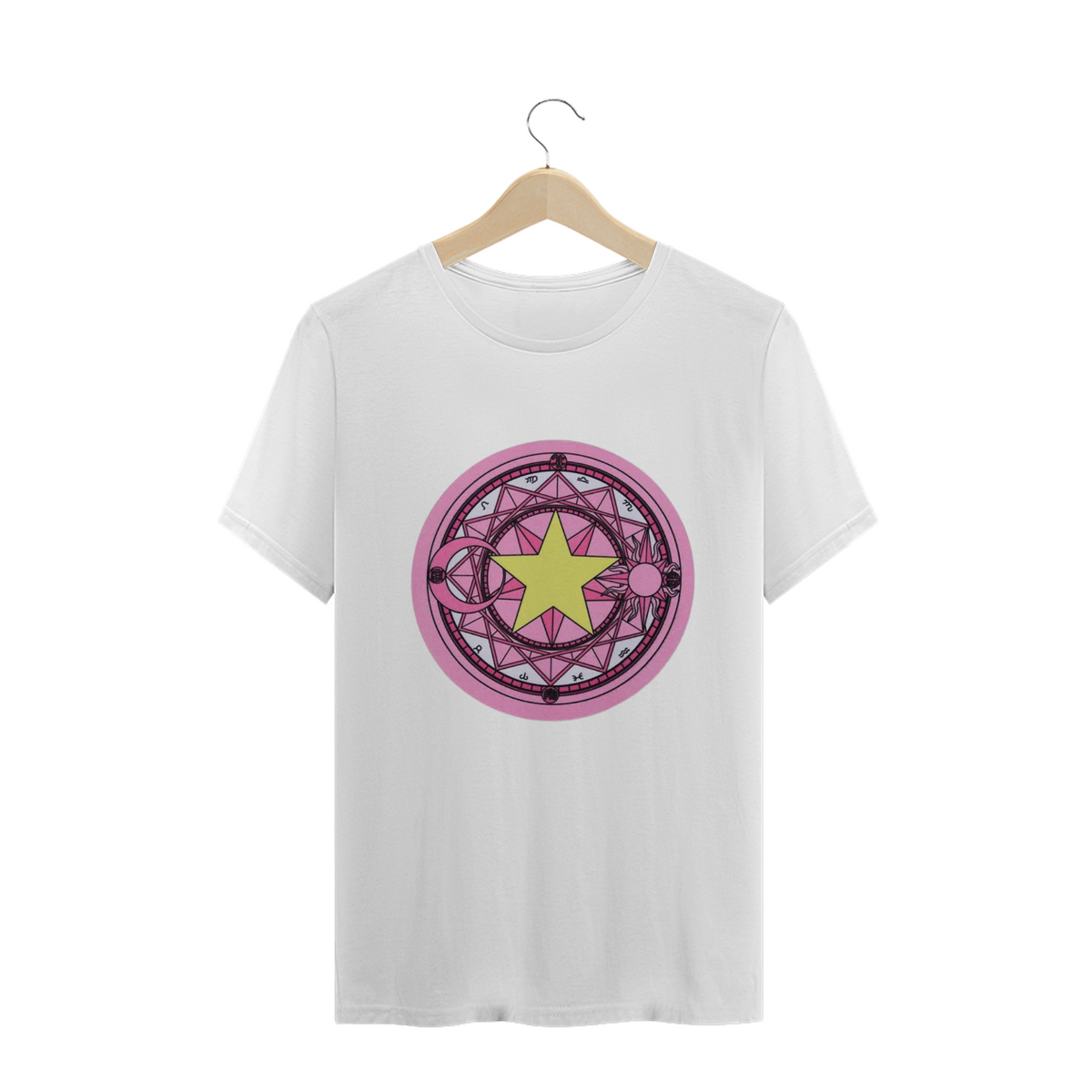 Nome do produto: T Shirt Unissex Sakura Magic Circle