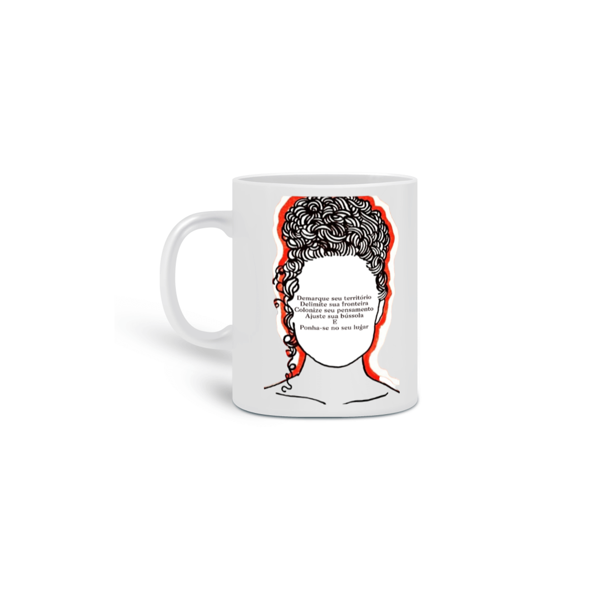 Nome do produto: Caneca POESIA FEMINISTA Genevieve