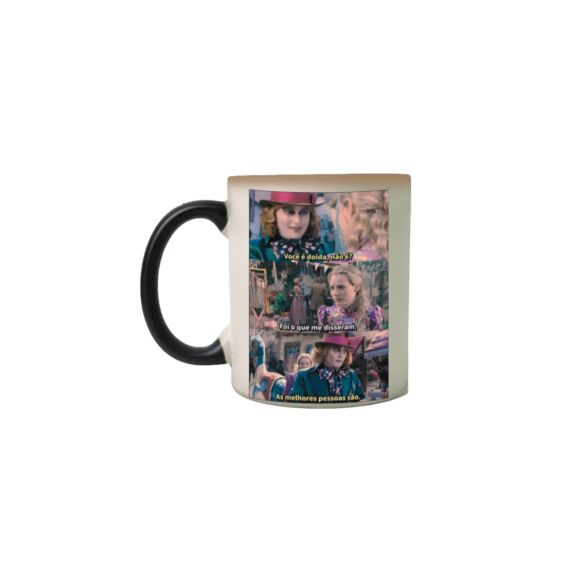 Nome do produto: Caneca Magica Filmes Baseado em Livros Alice