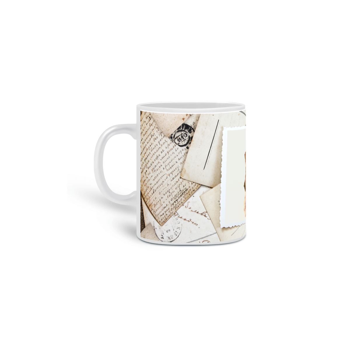 Nome do produto: Caneca Gatos e escrita